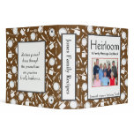 Family Cookbook - Customize 2-inch BROWN