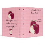 Family Coupon Binder-- Apple design