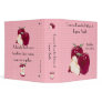 Family Coupon Binder-- Apple design 2.8 "