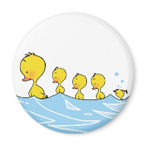 family duck magnet