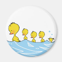 family duck magnet