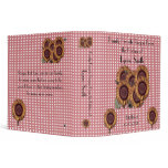 Family Favourite Recipes -- Sunflower design