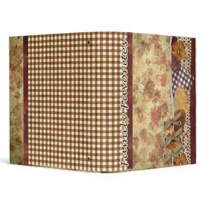 Family Favourites Recipe Binder by lorenehill