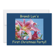 Family Friends Baby's FIRST Christmas Party