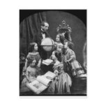 Family Geography Lesson ~ 1850 Post Cards
