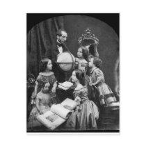 Family Geography Lesson ~ 1850 Post Cards