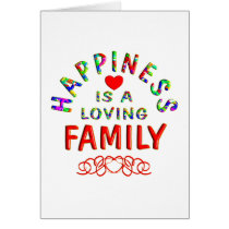 Family Happiness Card