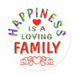 Family Happiness stickers