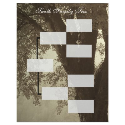 Family History Ancestry Chart Customized Letterhead by tnbackroads