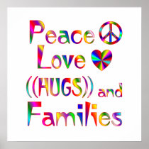 Family Hugs Posters