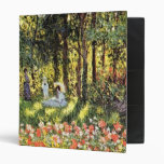 Family in the Artistic Garden Vinyl Binder