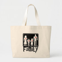 family  love tote bag