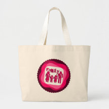 family  love tote bags