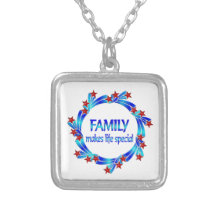 Family Makes Life Special Custom Necklace