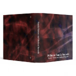 Family Medical History Abstract Cells Vinyl Binder