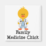 Family Medicine Chick Button Fridge Magnets