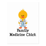 Family Medicine Chick Postcard