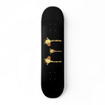 Family of Giraffes. Cartoon. Skate Decks