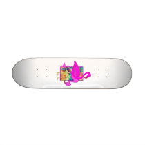 Family of Pink Flamingos Skate Boards