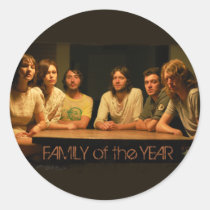 Family of the Year Logo stickers