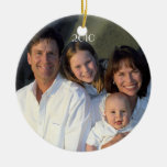 Family Photo 2010 Christmas Ornament