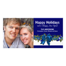 Family photo greeting PERSONALIZE Personalized Photo Card