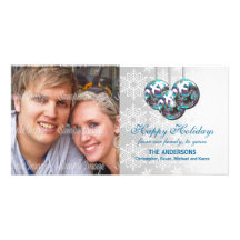 Family photo greeting PERSONALIZE Personalized Photo Card