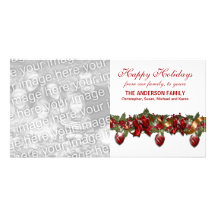 Family photo greeting PERSONALIZE Photo Greeting Card