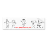 Family Portrait bumper stickers