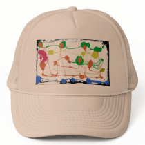 Family Portrait Trucker Hat