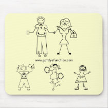Family Portrait Mousepad