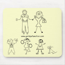 Family Portrait Mousepad