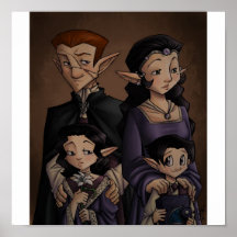 Family Portrait Poster