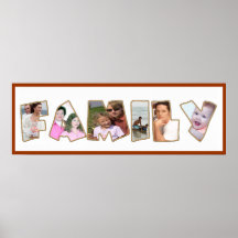 family portrait poster customizable FROM 8.99