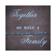 Family Quote Canvas Print
