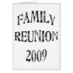 Family Reunion 2009 Card