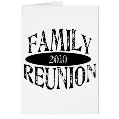 Family Reunion 2010 Greeting Card by lifeisahighway