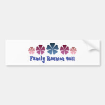 Family Reunion 2011 Bumper Sticker