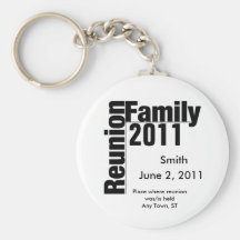 Family Reunion 2011 souviner keychain