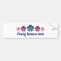 Family Reunion 2012 Bumper Stickers