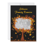 Family Reunion Autumn Tree Photo Frame