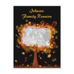 Family Reunion Autumn Tree Photo Frame