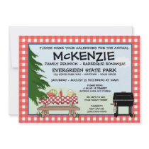 Family Reunion Barbeque Announcement