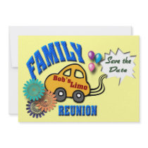 Family Reunion Personalized Announcement