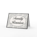 Family Reunion Invitation Cards