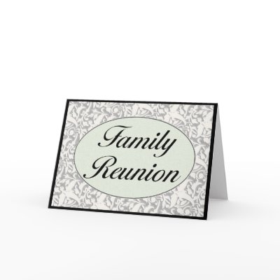 Family Reunion Invitation Card by dndartstudio