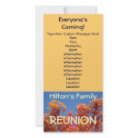 Family Reunion Invitations Announcement Cards Custom Photo Card