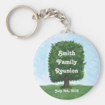 Family Reunion Keepsake Key Ring Keychains