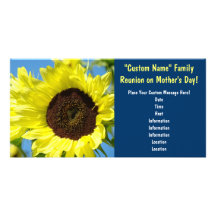 Family Reunion on Mother's Day! Event Invitations Personalized Photo Card