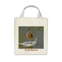 Family Reunion Organic Grocery  Bag